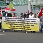 Aksi di Kedubes China Jakarta